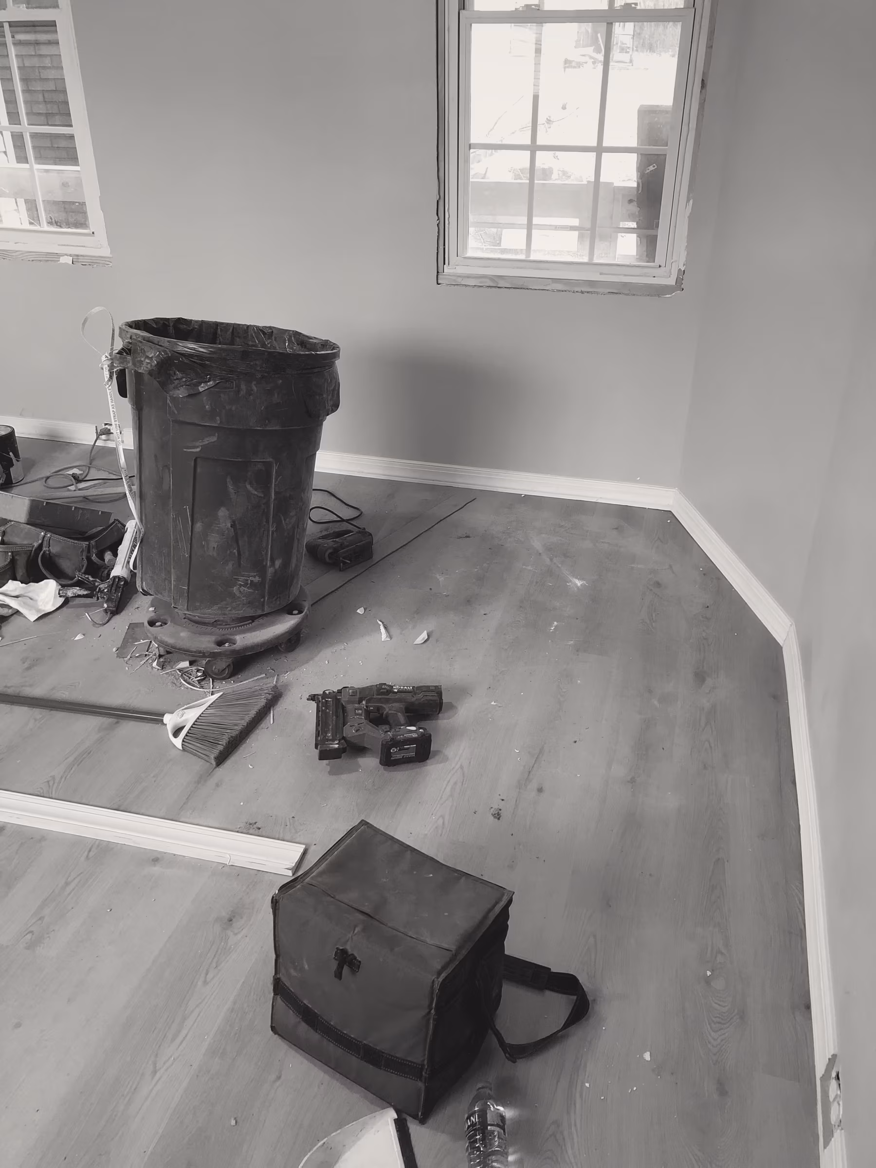 Trim · diamond batten · accent wall