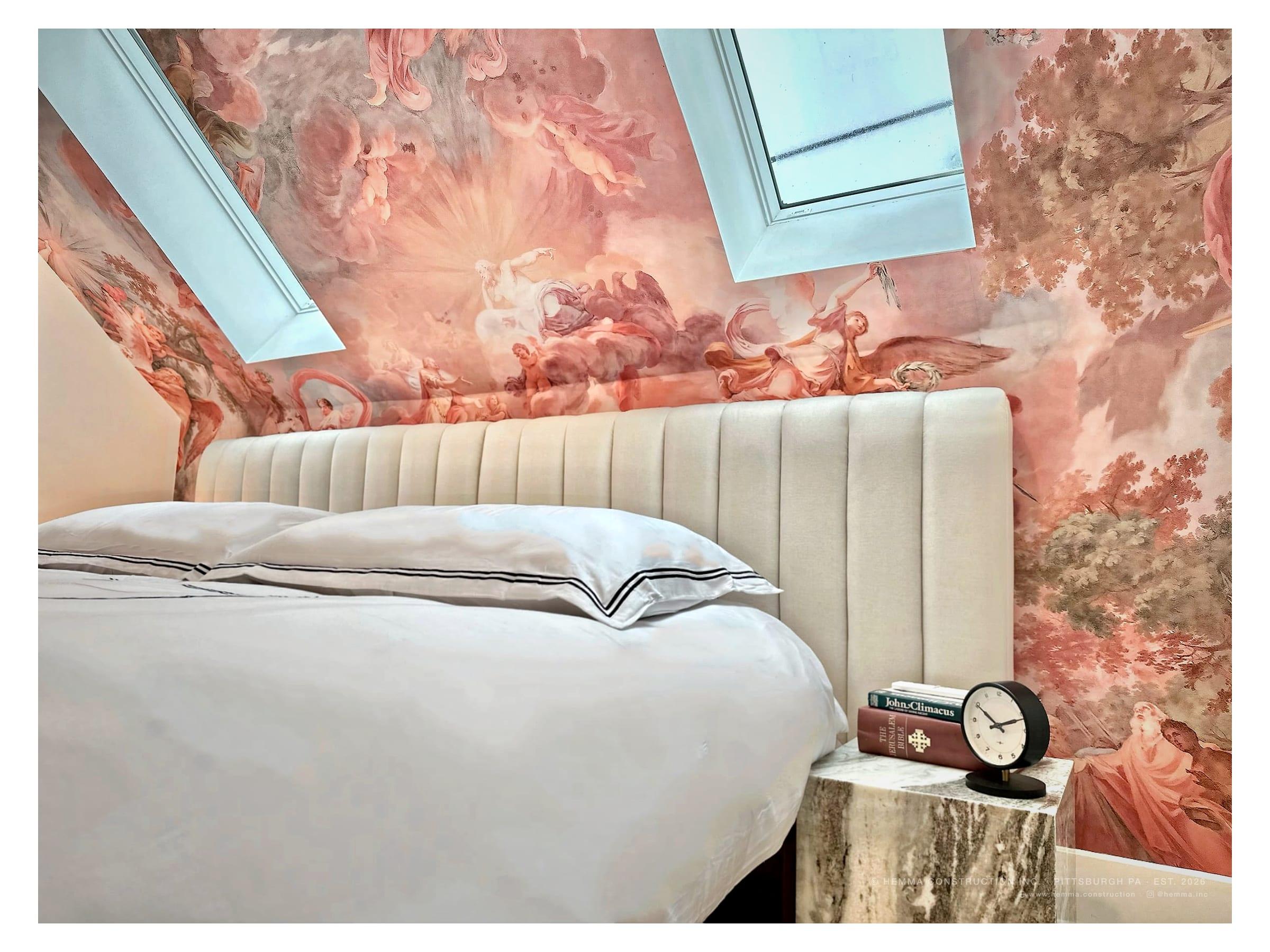 Glendale Chapel — bedroom, Scott Township