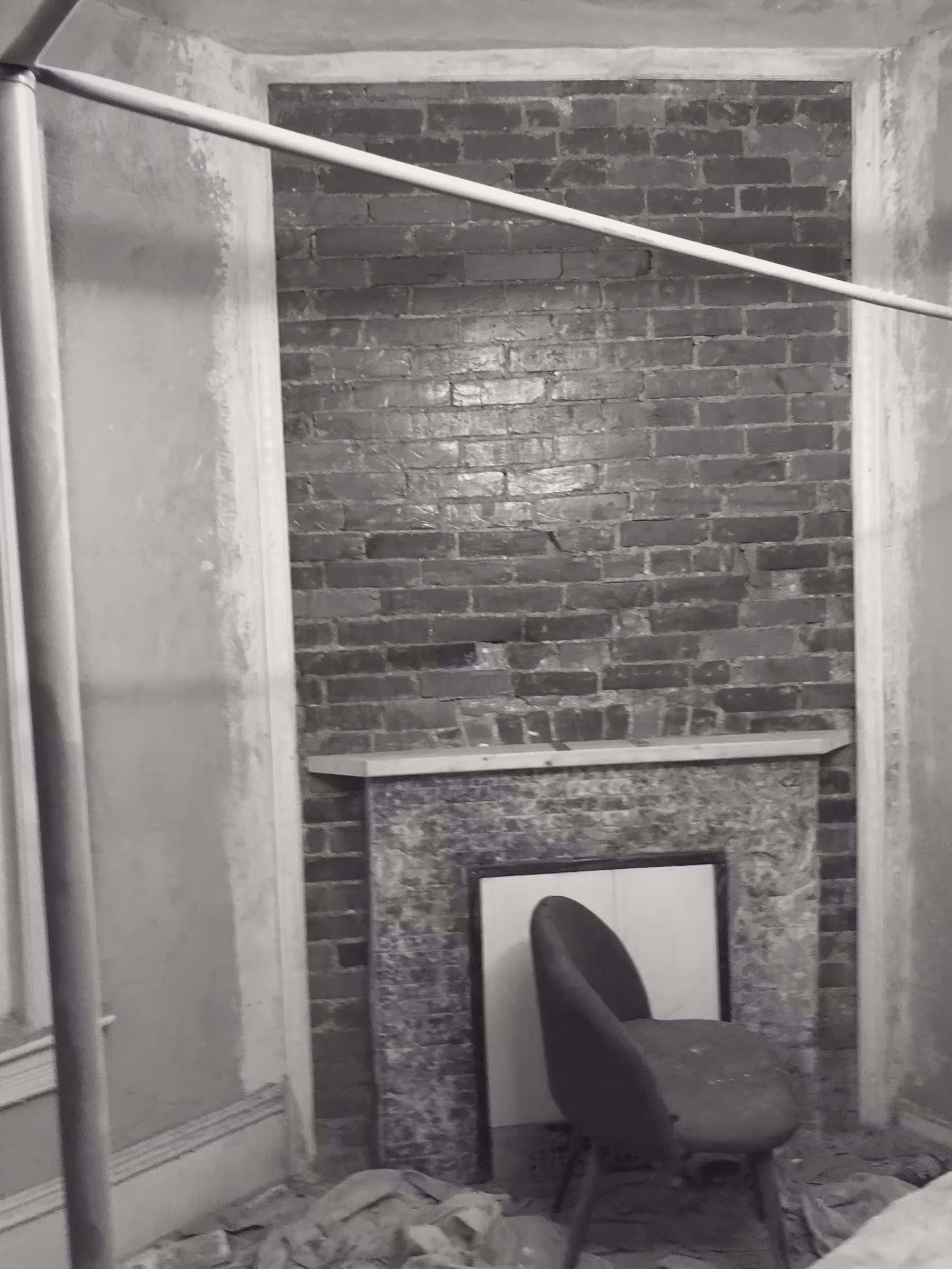 Masonry · brick reveal · plaster cut back